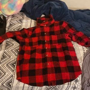 Thick flannel long sleeve